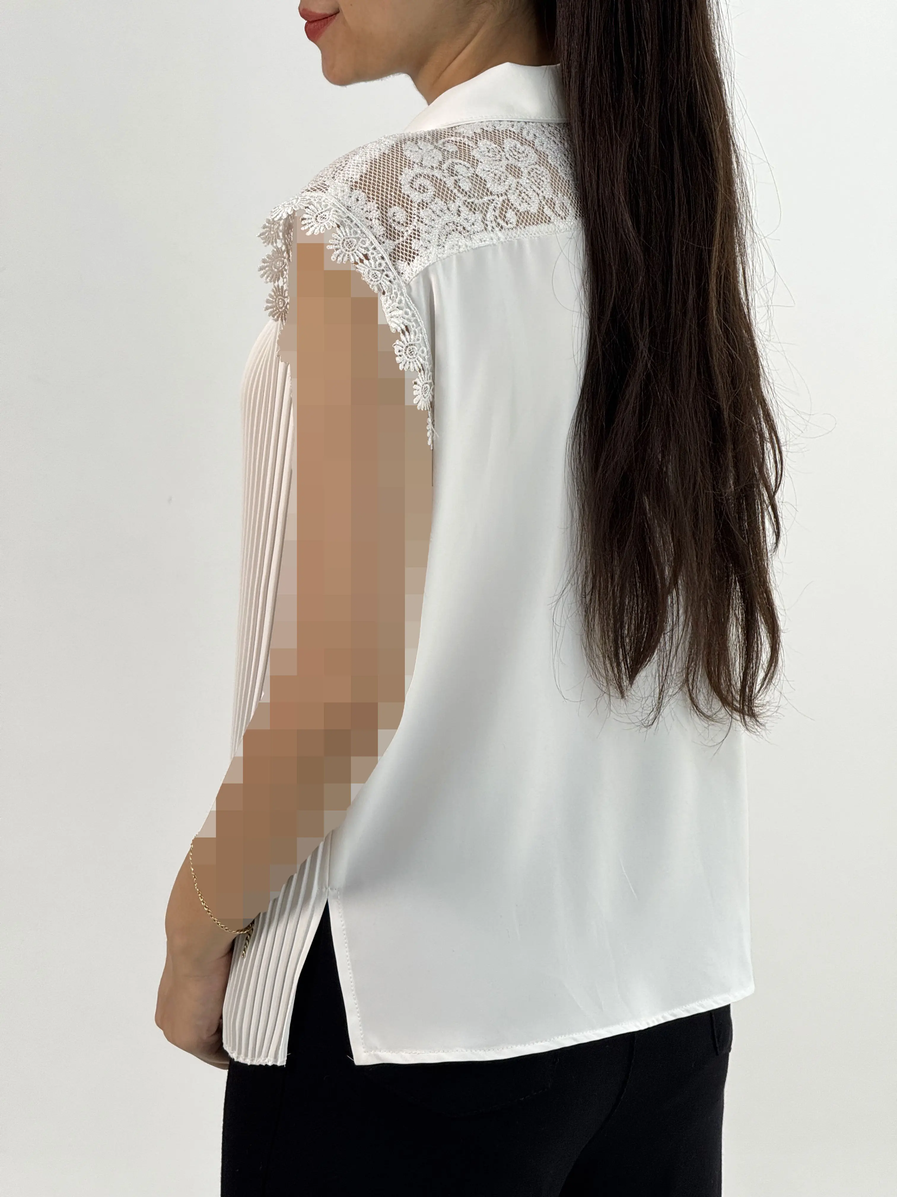 تاپ زنانه مجلسی پلیسه راحیل|آراسز